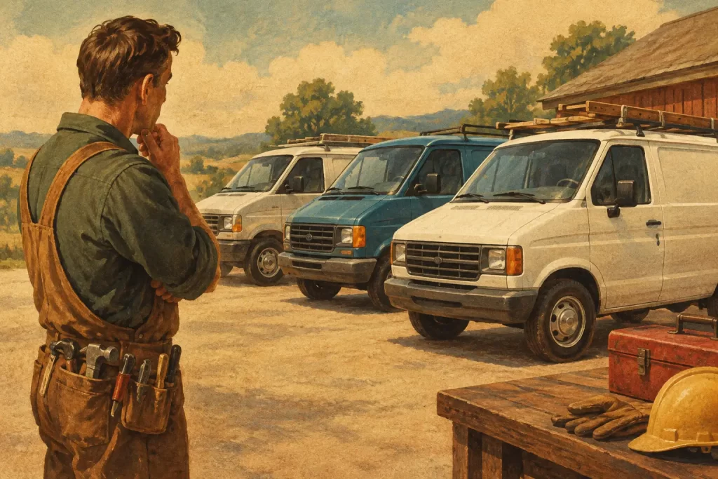 Choosing the Best Used Van for Tradespeople
